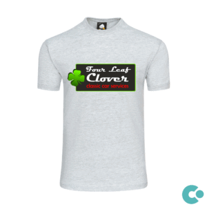 Four Leaf Clover Printed T-Shirt