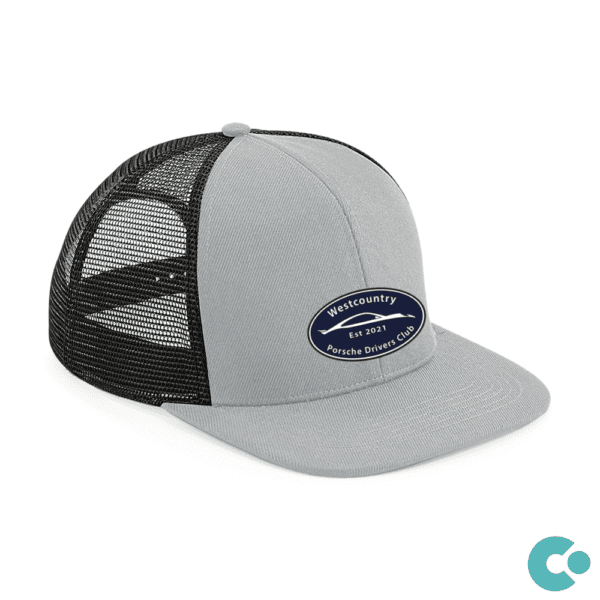 Westcountry Porsche Drivers Club Flat Peak 6 Panel Trucker